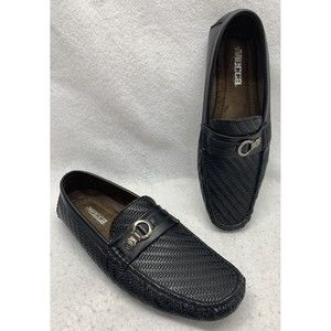 Mecca Driving Moccasins Casual Shoes Black Men’s Size US 12 Slip On Lightweight